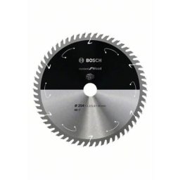 Lame de scie circulaire standard pour bois, 254x2.2 / 1.6x30, 60 dents - Bosch