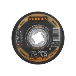 211347 ALPHAline i XT70 Disque à tronçonner - 125 x 1,0 x 22,23 (x25) - Rhodius