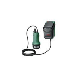 Pompes d'eau de pluie batterie GardenPump 18v-2000 1x batterie 2.5AH 1x Chargeur Al 1810 cv