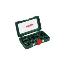 Bosch - Set de 12 fraises au carbure (queue 8 mm)