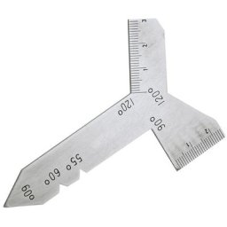 Silverline - calibre universel pour affûtage des forets 55°, 60°, 90° et 120° 228566