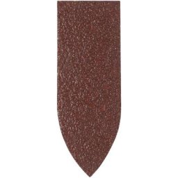 Feuille abrasive Delta avec bande auto-agrippante, non perforé Bosch Accessories 2609256A38 Grain