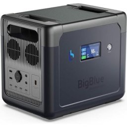 Bigblue - cellpowa 2500 Générateur Électrique Portable, LiFePO4 Batterie de 1843Wh, Sorties ca