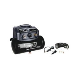Scheppach - produit reconditionné] Compresseur 6L HC06 - 6 accessoires - 1200W - Black Edition