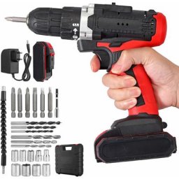 Perceuse sans fil, Kit perceuse visseuse sans fil perforateur burineur perceuse-visseuse