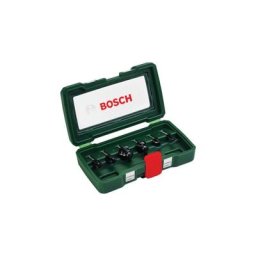 Bosch - Set de 6 fraises au carbure (queue 8 mm)