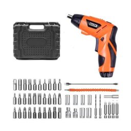 Merkmak - Visseuse Perceuse Sans Fil Tournevis Electrique Double Morphologie Rechargeable Usb 4.2V