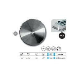 Leman - Lame Carbure Micro-Grain 355x25,4 Ep2,2 84z Speciale Inox
