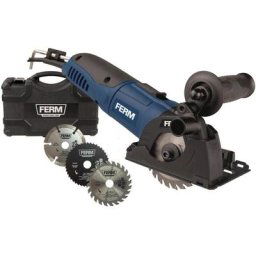 Ferm - CSM1043 Scie circulaire de précision 500W - 3 lames de scies incluses