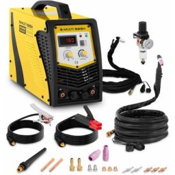 Stamos - Poste a Souder Soudure Arc Mma Soudage Tig Wig Decoupeur Air Cut Plasma Hf Pulse - Noir,