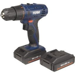CDM1120 Perceuse sans fil Li-ion 18V 1,5Ah - 2 batteries - Ferm