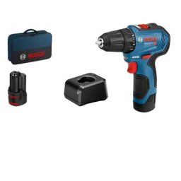 Perceuse visseuse Bosch Professional gsr 12V-30 + 2 batteries 2,0Ah + chargeur gal 12V-20 livrés en