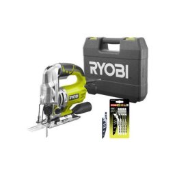 Pack Ryobi Scie sauteuse pendulaire RJS980-KA5 - 600W - 98mm - lame baïonnette bois - 10 tpi