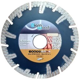 Disque Diamant Segment Turbo pour Carrelage Granite Pierre Margelle Piscine Tuile - Lame Diamantée