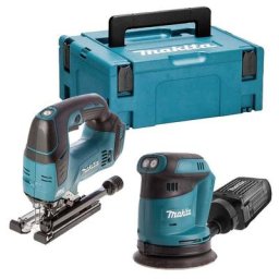 Makita - Combopack 2 outils 18V Li-Ion lxt (DJV182 + DBO180) (Machines seules) en makpac DLX2276J