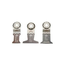Kit Lames de scie Fein 3 pieces E-Cut Combo Starlock bois