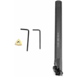 Outil de tournage de tour, 20x200mm S20R-MWLNR08 CNC Outil de tournage Support de barre d'alésage
