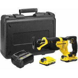 Stanley - V20 Scie Sabre Lithium - Lithium 18V - 2 Batteries 2Ah fatmax - SFMCS300D2K-QW