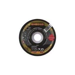 210656 RS580 speed Disque à ébarber à moyeu déporté Diamètre 115 mm ø de perçage 22.23 mm acier