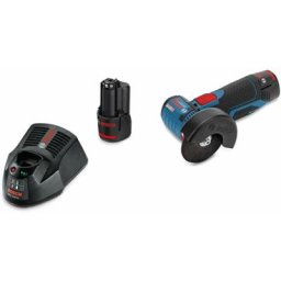 Meuleuse d'angle sans fil gws 12V-76. avec 2x batteries Li-Ion 3,0 Ah. l-boxx - Bosch