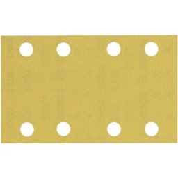 Accessories expert C470 2608900884 Papier abrasif pour ponceuse vibrante perforé Grain 320 (l x l)