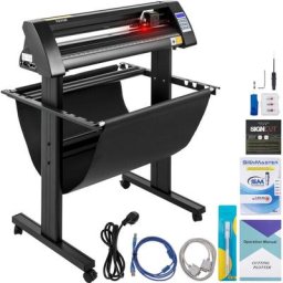 Plotter de Decoupe Vinyle 720 mm Traceur de Coupe, Machine de Decoupe Vinyle avec Logiciel Signcut