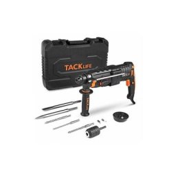 Tacklife - Perforateur 800 w 6000 bpm, Mandrin sds Plus 5 Modes, 3200 rpm, 2.8J, Embrayage de