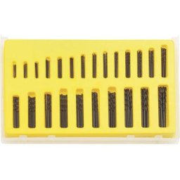 812074 hss Jeu de forets pour le métal 150 pièces din 338 tige cylindrique 1 set