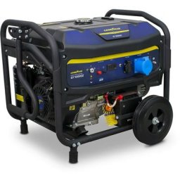 Groupe électrogène 8000W Moteur Essence 4T ohv avr 456 cm³ 18 cv Démarrage électrique Autonomie 9h