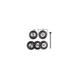 Proxxon - Set de 5 brosses rondes en Laiton Micromot 28962