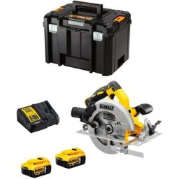 Dewalt - Scie Circulaire DCS570P2T (2 x 5,0 Ah DCB115 tstak vi)