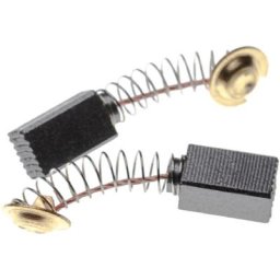 2x balai de charbon pour moteur électrique 6,5 x 7,5 x 12,5mm remplace Hitachi 999-021, 999021 pour