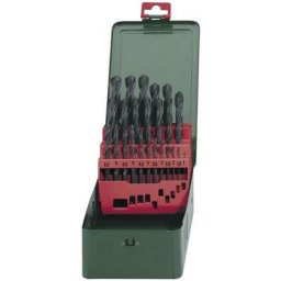 627152000 hss Jeu de forets pour le métal 25 pièces laminé au rouleau din 338 tige cylindrique 1