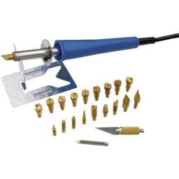 Set 24 pièces Fer à pyrogravure + accessoires, 30W,230 v/ac, X4Tools