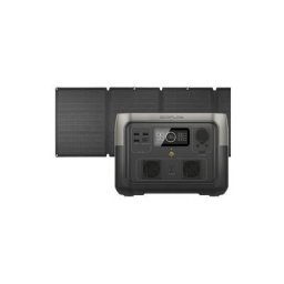 Ecoflow - Station électrique portable river 2 Max + Panneau solaire 1x110w