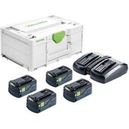 Festool - Set énergie sys 18V 4x5.2/TCL 6 Duo 577136