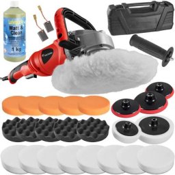 Lustreuse Polisseuse Rotative 1400W - machine a polir, polisseur de voiture, polisseuse a disque