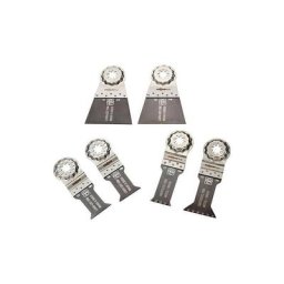 Kit Lames de scie Fein 6 pieces Best of E-Cut Starlock-Plus bois et metal