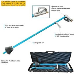 Pioche à air (Lissage) (décompacter, désagréger, déplacer les types de sols) - Imer