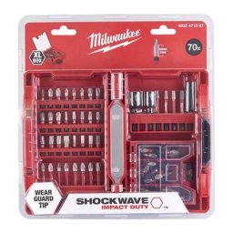 Milwaukee - Set d'embouts Shockwave gen 3 70 pièces - 4932492007