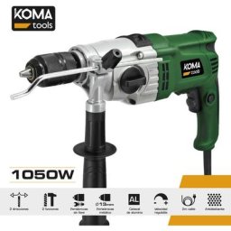 Perceuse à percussion 1050w 13x39x26cm Koma Tools