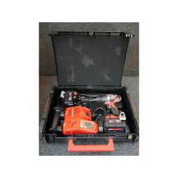Milwaukee - Perceuse visseuse M18 BLDD2-502X - 2 batteries 18V 5.0 Ah, chargeur, en coffret