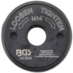 Bgs Technic - Ecrou de meuleuse d'angle mandrin de serrage rapide standard m14