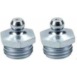Cyclingcolors - 2x graisseur droit 1/4 angle 180° embout graissage pompe à graisse manuelle