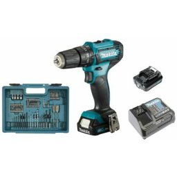 Makita - Perceuse-visseuse percussion sans fil 12V HP333DSAX1 / 2x batteries de 2,0 Ah avec
