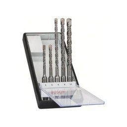 Jeu de forets pour marteau-perforateur 5 pièces SDS-Plus Bosch Accessories 2607019927 1 set
