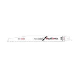 Lame de scie-sabre s 3456 xf, Progressor for Wood and Metal, lot de 2 Bosch Accessories 2608654405