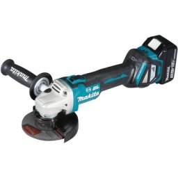 DGA513RTJ Meuleuse d angle 18V, 2 batteries 18V 5 Ah lion chargeur DC18RC 125 mm - Makita