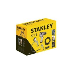 Stanley - kit 8 pièces accessoires pneumatiques compresseur d'air visseuse