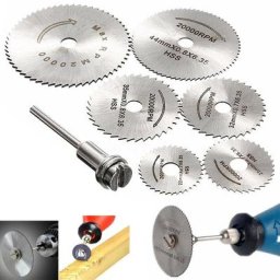 Lame de scie en acier rapide pour machine à moteur électrique accessoires acrylique plastique bois